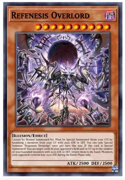 Yugioh! Regenesis Overlord DOOD-EN022 Super Doom of Dimensions PREORDER - Image 1