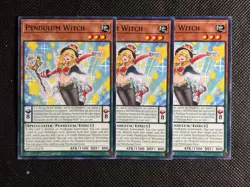 3x YuGiOh! - Pendulum Witch MP25-EN378 Common 1st Edition Near Mint - Image 1