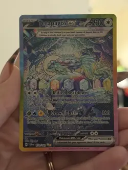 Terapagos EX 170/142 Stellar Crown Holo Pokemon Card - Image 1