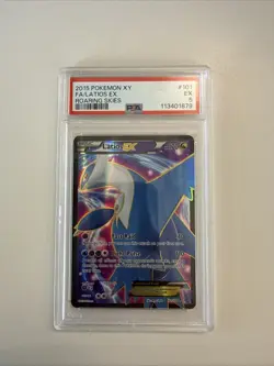 2015 POKEMON XY ROARING SKIES #101 FULL ART/LATIOS EX PSA 5 - Image 1