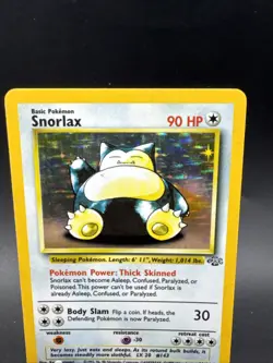 Pokemon Card Snorlax Holo Unlimited Jungle Set WotC 1999 Ultra Rare 11/64 - Image 2