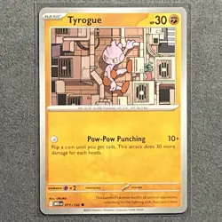 Tyrogue Hitmonchan Hitmonlee Hitmontop Evolution Pokemon TCG Card Lot - Image 3