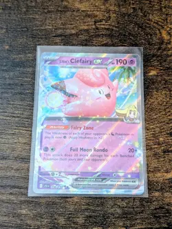 Lillie's Clefairy ex 056/159 SV Journey Together Holo Double Rare Pokemon NM-MT - Image 1