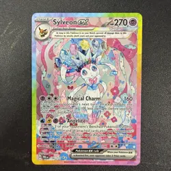 Pokemon Sylveon EX SIR 156/131 Prismatic Evolutions NM - Image 4