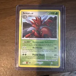 Scizor 25/100 Stormfront Rare Regular 100 HP 2008 EN - Image 1
