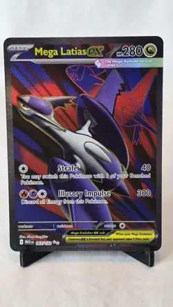Pokemon Mega Latias ex 163/132 Full Art Secret Rare ME01 Near Mint - Image 1