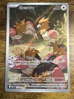 Spearow Illustration Rare ME01: Mega Evolution 151/132 Pokemon TCG - Image 1
