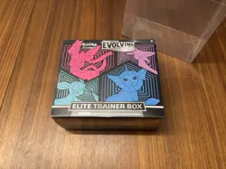 Evolving Skies Pokemon Elite Trainer Box ETB *RIPS IN PLASTIC* [Syl/Esp/Gla/Vap] 820650808944 - Image 1