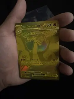 Pokemon TCG Mega Charizard X EX 130/094 Evolutions Secret Rare Holo - Image 3