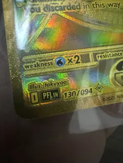 Pokemon TCG Mega Charizard X EX 130/094 Evolutions Secret Rare Holo - Image 4
