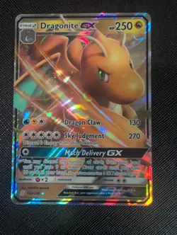Pokemon Dragonite GX - 152/236 - Ultra Rare Sun & Moon Unified Minds (NM Mint) - Image 1