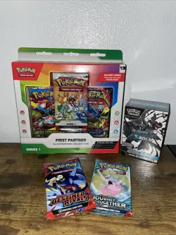 Pokemon TCG: First Partner Illustration Collection Series 1 Factory Sealed Box - Image 1