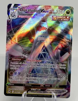 Pokemon TCG Duraludon VMAX Crown Zenith 104/159 Holo Ultra Rare Card🔥 - Image 1