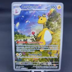 Pokemon TCG Ampharos 090/086 Illustration Rare Chaos Rising Near Mint Holo - Image 1