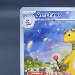 Pokemon TCG Ampharos 090/086 Illustration Rare Chaos Rising Near Mint Holo - Image 3