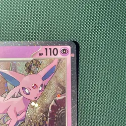 Pokemon Prismatic Evolutions | ESPEON | 033/131 | Cosmos Holo Costco SWIRL - Image 4