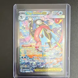Pokemon TCG Mega Greninja EX 116/086 Evolutions Ultra Rare Full Art Holo - Image 1