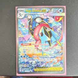 Pokemon TCG Mega Greninja EX 116/086 Evolutions Ultra Rare Full Art Holo - Image 4