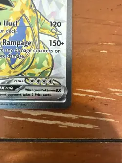 Pokemon TCG Tyranitar ex 211/197 Obsidian Flames Holo NM - Image 3