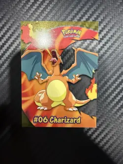 2000 Topps Pokemon TV Animation Series 2 #PC3 Charizard #06 Clear Card MINT 🔥🔥 - Image 1