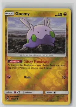 Goomy 91/131 Common Forbidden Light Pokemon Reverse Holo NM - Image 1