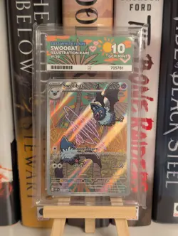 Swoobat White Flare Full Art 120/086 Ace 10 Gem Mint English Pokemon - Image 1