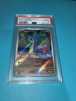 2026 Pokemon SV9a Heat Wave Arena Misty's Lapras 072/063 Art Rare Holo JP PSA 10 - Image 1