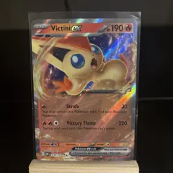 Pokemon TCG Victini Ex #33 Obsidian Flames Double Rare - Near Mint - Image 1
