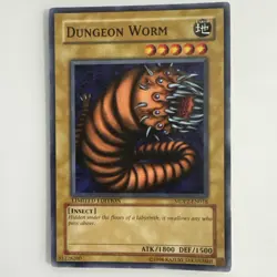 Dungeon Worm MDP2-EN018 Limited Edition YuGiOh 1996 NM - Image 2