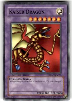 Kaiser Dragon MDP2-EN011 McDonald's Promo Series 2 Yu-Gi-Oh NM - Image 1