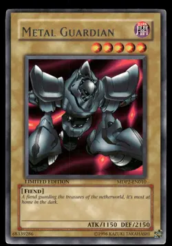 Metal Guardian MDP2-EN010 Rare McDonald's Promo Series 2 Yu-Gi-Oh Limited NM - Image 1