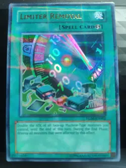YuGiOh Limiter Removal HL06-EN002 Ultra Parallel Rare Hobby League - Image 1