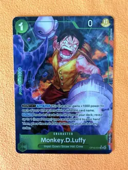 One Piece TCG Monkey D. Luffy OP16-034 Alt Rare ENG - Image 1