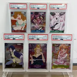 PSA 10 Sequential Asia Stamped Girls Edition Japanese One Piece Premium Set - Image 1