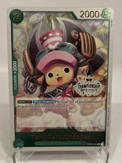 Tony Tony Chopper Store Championship Participation Pack OP02-034 - Image 1
