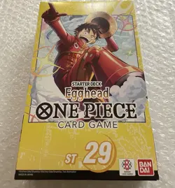 ONE PIECE TCG EGGHEAD Starter Deck [ST29] English Version NEW, Never Opened - Image 1