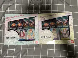 One Piece Illustration Box Volume 1 & 2 Set (Bundle of 2 Boxes - 1 of each) - Image 1