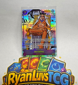 One Piece OP16-073 Borsalino Manga Art Special Parallel NM Pack Fresh English - Image 4