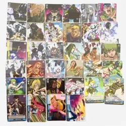 JoJo's Stone Ocean Trading Card Lot 34 types Weiss Schwarz JJBA Pucci Jolyne - Image 1