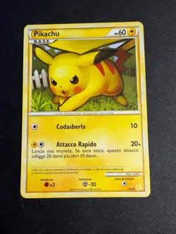 Pikachu - 16/30 - Promo HS trainer kit - ITA italian Pokemon card - Image 1