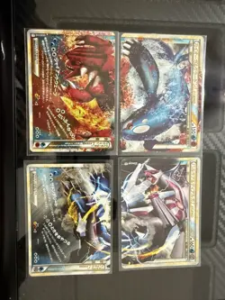 Pokemon Card LEGEND 2 Types Collectio Kyogre & Groudon set / Palkia & Dialga set - Image 1