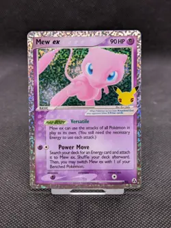 Pokemon Mew EX 25th Anniversary Celebrations Card 88/92 NM - Image 1