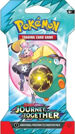 Pokemon TCG - Scarlet & Violet: Journey Together - 8 Booster Pack Lot - 80 Cards - Image 3