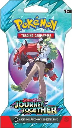 Pokemon TCG - Scarlet & Violet: Journey Together - 8 Booster Pack Lot - 80 Cards - Image 5