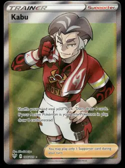 Pokemon Cards Kabu 186/189 Darkness Ablaze Ultra Rare NM - Image 1