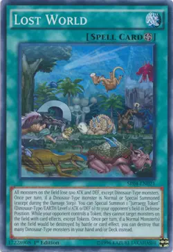 Lost World - SR04-EN021 - Super Rare - 1st Edition Near Mint Yugioh! Card - Image 1