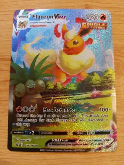 Flareon VMAX - SWSH180 (Sword & Shield Promo Cards) - Near Mint NM - Promo - Image 1