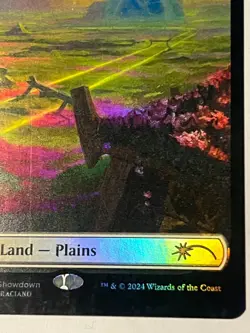 MTG Plains - Standard Showdown Promo 0001 - Foil - NM - FREE SHIPPING - Image 5