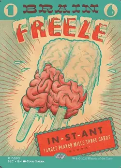 Brain Freeze (SLC) - Extended Art SLD NM MTG - Image 1