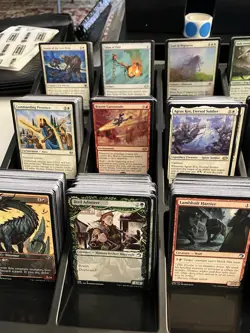 5Lb MTG bulk lot R/C/U standard and foil. - Image 4